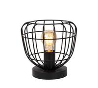 Lucide Filox Retro Table Lamp 20Cm - 1Xe27 - Black