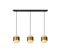 Lucide Firmin Classic Bar Pendant Light - 3Xe27 - Matt Gold, Brass