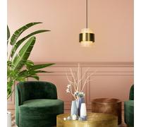 Lucide Firmin glass pendant light, Ø 20 cm