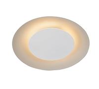 LUCIDE FOSKAL - Flush Ceiling Light - Ø 21,5 cm - LED - 1x6W 2700K - White