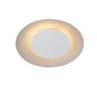 Lucide LED ceiling light Foskal in white, Ø 21.5 cm