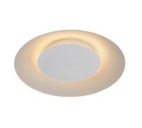 Lucide Foskal Modern Flush Ceiling Light 34.5Cm- Led - 1X12W 2700K - White
