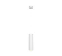 Lucide 'GIPSY' Dimmable Adjustable Indoor Slim Plaster Pendant Light 1xGU10 in White Lucide White
