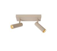 Lucide Grado Ceiling Spotlight - 2Xgu10 (Mr11) - Taupe