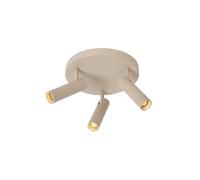 Lucide Grado 3 Light Spotlight Plate - Taupe