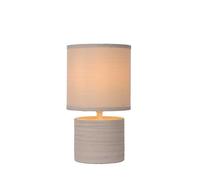 Lucide Greasby Ceramic Table Lamp - Cream