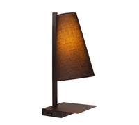 Lucide Gregory - Bedside Lamp - 1Xe27 - With Usb Charging Point - Black