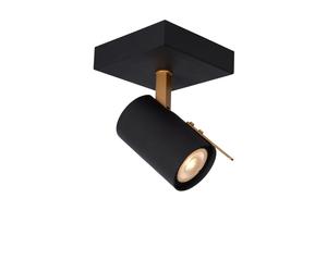 Lucide 'GRONY' Dimmable Stylish Indoor Rotatable LED Ceiling Spotlight GU10 in Black Lucide Black