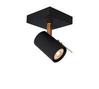 'GRONY' Dimmable Stylish Indoor Rotatable LED Ceiling Spotlight GU10 Netlighting Black One Size