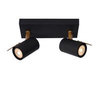 'GRONY' Dimmable Rotatable Indoor LED Twin Ceiling Spotlight GU10 Netlighting Black One Size