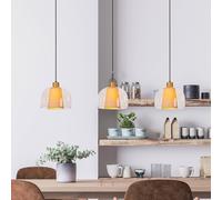 Lucide Gunhild pendant light, 3-bulb, linear