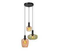 Lucide Ilona - Pendant Light - 3Xe27 - Black