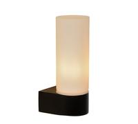 Lucide Jesse Classic Wall Light Bathroom - 1Xg9 - Ip44 - Black