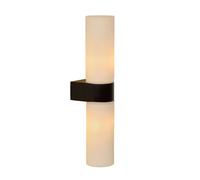 Lucide Jesse Twin Glass Wall Light - Black & White