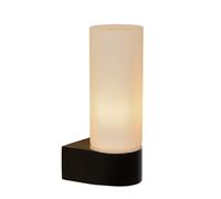 Lucide 'JESSE' Dimmable Stylish Decorative Bathroom Glass Wall Light 1xG9 in Black Lucide Black