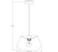 Lucide Jessica Single Light Ceiling Pendant - Pink
