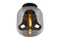 Lucide 'JOANET' Dimmable Stylish Indoor Rotatable Flush Ceiling Light 1xE27 in Grey Lucide Grey