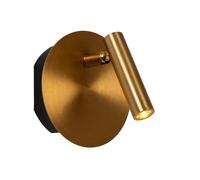 Lucide Jolijn LED Reading Light In Matt Gold Finish