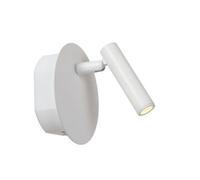 Lucide Jolijn - Rechargeable Bedside Lamp - Battery - 10,2 Cm - Led - 1X2W 3000K - With Magnetic Mounting System - White