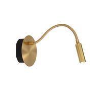 Lucide Jolijn - Rechargeable Bedside Lamp - Battery - 11 Cm - Led - 1X2W 3000K - Magnetic System - Matt Gold