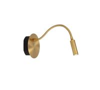 Lucide Jolijn Usb Rechargeable Swan Neck Reading Light Matt Gold