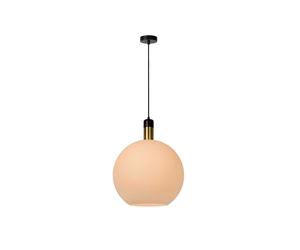 Lucide Julius Large Single Ceiling Pendant With Opal Glass