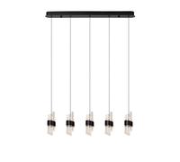 Lucide Kligande - Pendant Light - Led Dim. - 5X7,8W 2700K - Black
