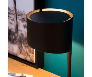 Lucide Knulle table lamp made of metal, black