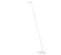 Lucide 'LAVALE' Dimmable Stylish LED Free Standing Indoor Floor Reading Lamp in White Lucide White