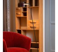 Lucide Lavale - Floor Reading Lamp - Led Dim. - 1X3W 2700K - Black