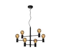Lucide Leanne 6 Arm Ceiling Pendant Light - Black
