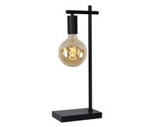 Lucide 'LEANNE' Non Dimmable Stylish Modern Indoor Desk Table Lamp 1xE27 Lucide Black One Size