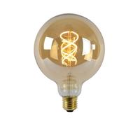 Lucide LED Bulb - Filament Bulb - Ø 12,5 cm - LED Dim. - 1x5W 2200K - Amber