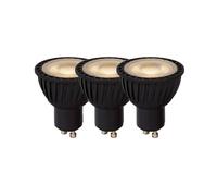 Lucide LED BULB - Led Bulb - Ø 5 cm - LED Dim. - GU10 - 3x5W 3000K - Black