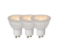 Lucide LED BULB - Led Bulb - Ø 5 cm - LED Dim. - GU10 - 3x5W 3000K - White