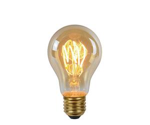 Lucide LED Bulb Twilight Sensor - Filament Bulb Outdoor - Ø 4 cm - LED - E27-1x4W 2200K - Amber