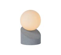 Lucide Len Single Light Touch Table Lamp In Grey finish