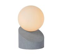Lucide Len Modern Table Lamp 10Cm - 1Xg9 - Grey