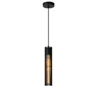 Lucide Lionel pendant light with lampshade made of metal struts