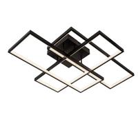 Lucide Lokero Flush Ceiling Light - Led Dim. Cct 1X60W 2700K/4000K - Black