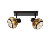 Lucide Lucas 2 Light Bar Spotlight - Matt Gold