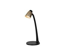 Lucide Ludo LED Desk Lamp - Matt Gold, Brass