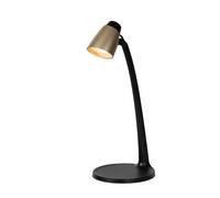 Lucide Ludo LED Desk Lamp - Matt Gold, Brass