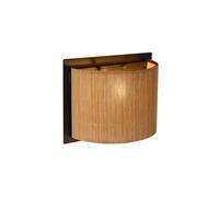 Lucide Magius Flush Wall Light - Rattan