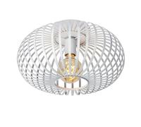LUCIDE Manuela - Flush Ceiling Light - Ø 39,5 cm - 1xE27 - White