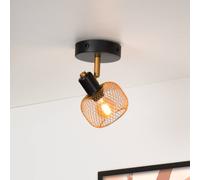 Lucide Maren downlight, 1-bulb, matt gold