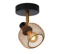 Lucide Maren Single Spotlight - Black & Gold