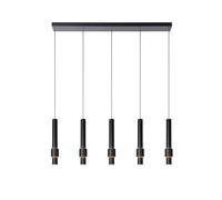 LUCIDE MARGARY - Pendant Light - LED Dim. - 5x4,2W 2700K - Black