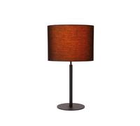 Lucide Maya Single Light Table Lamp In Black Finish