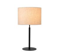 Lucide Maya Single Light Table Lamp In Cream Finish